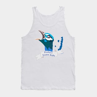 Protect Trans Kids - Peacock Power Tank Top